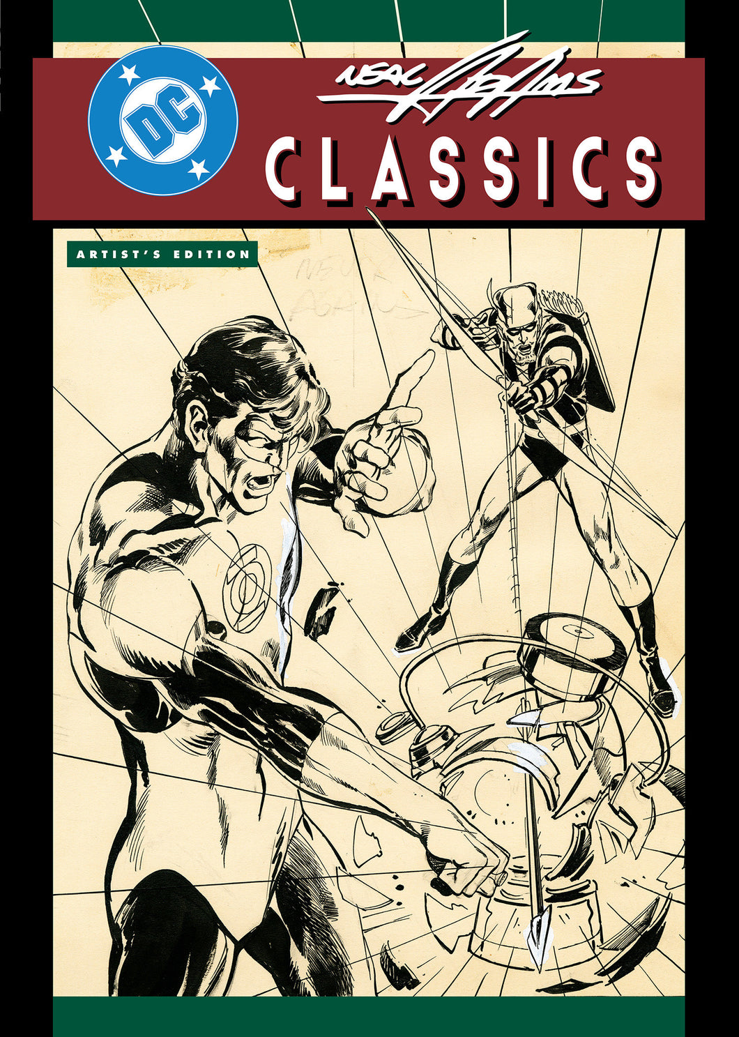 NEAL ADAMS' CLASSIC DC ARTIST'S EDITION COVER B (GREEN LANTERN VERSION)