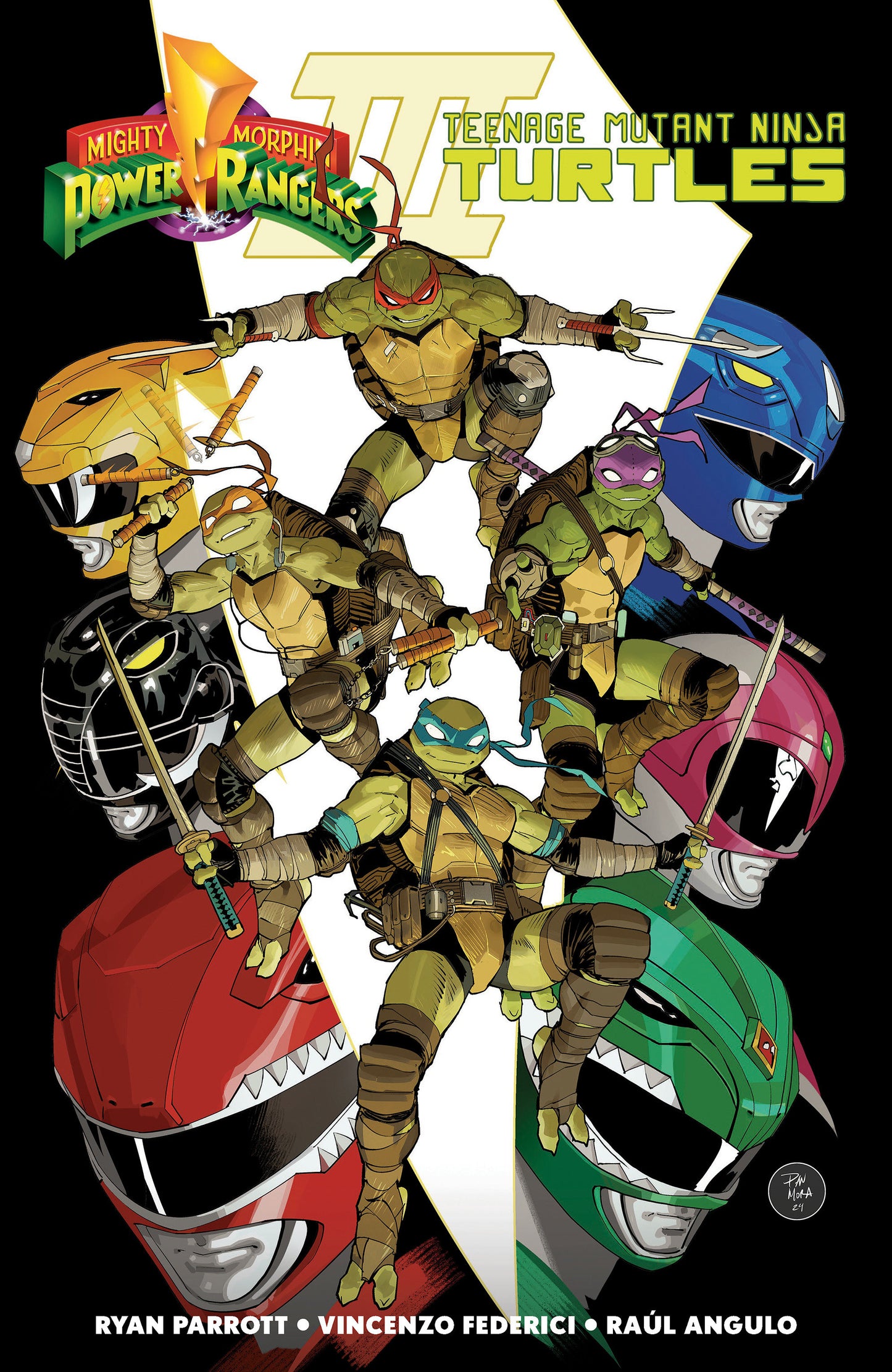 MIGHTY MORPHIN POWER RANGERS/TEENAGE MUTANT NINJA TURTLES III