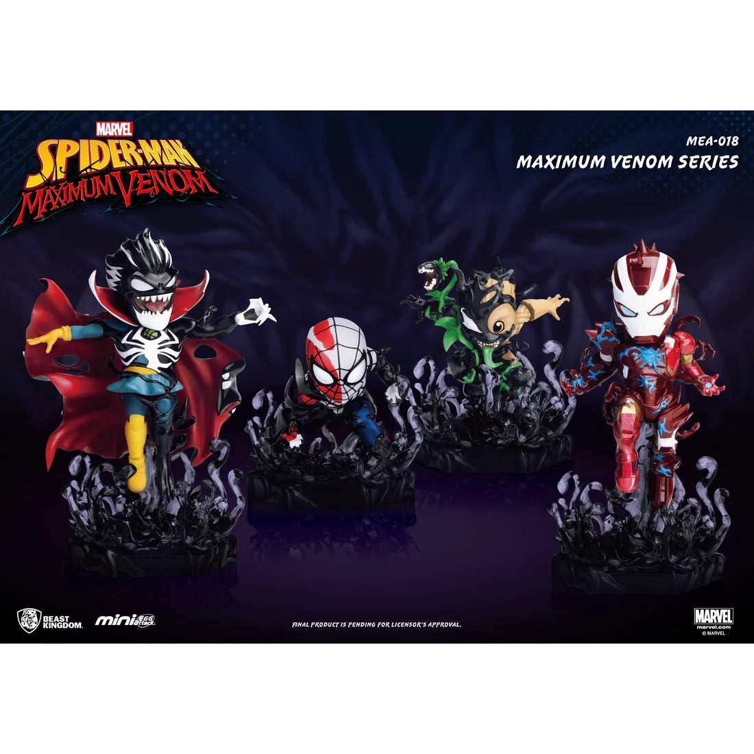 Marvel MEA-018 Maximum Venom Special Figures 4-pack