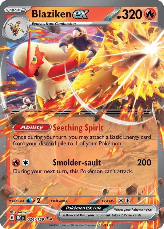 Blaziken ex - 024/159