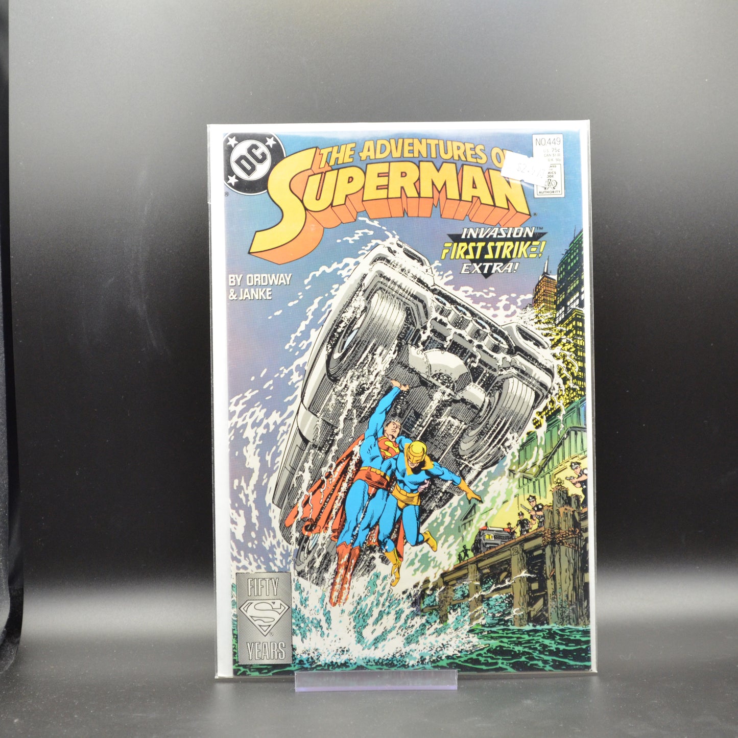 ADVENTURES OF SUPERMAN #449