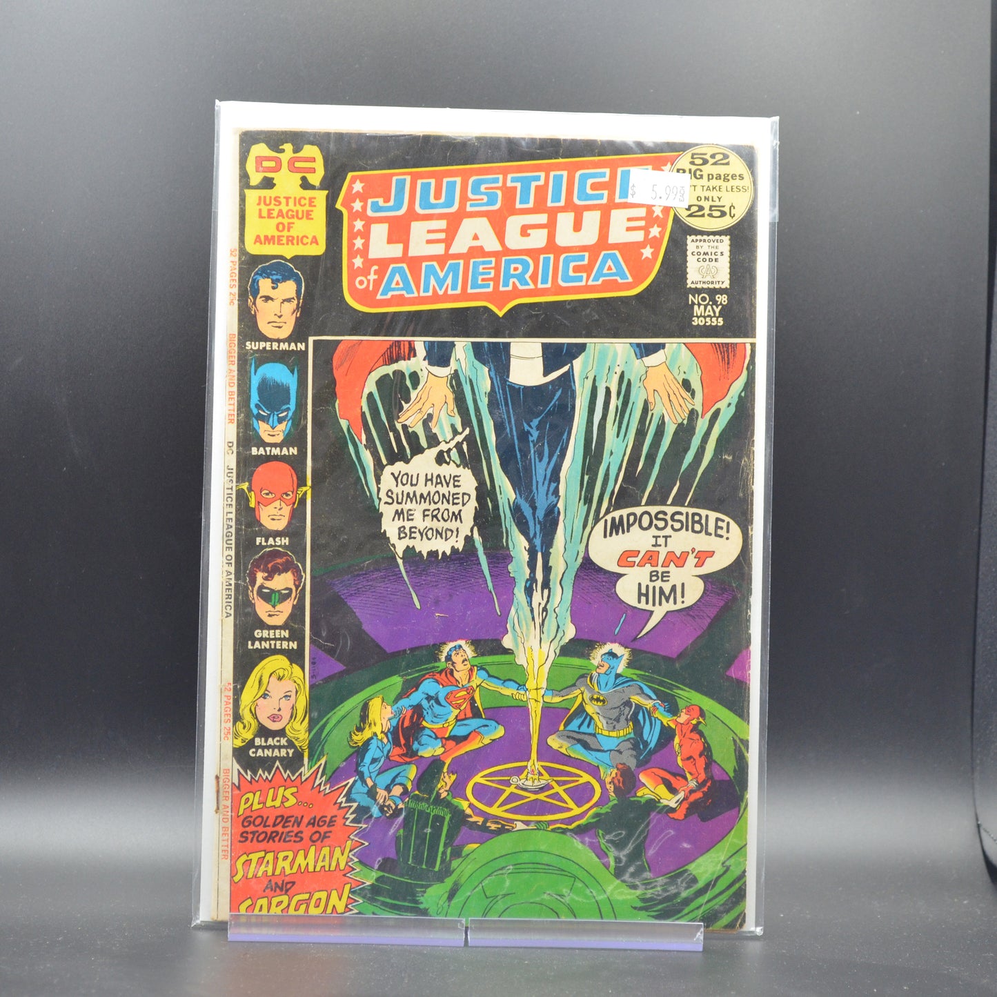 JUSTICE LEAGUE OF AMERICA #98