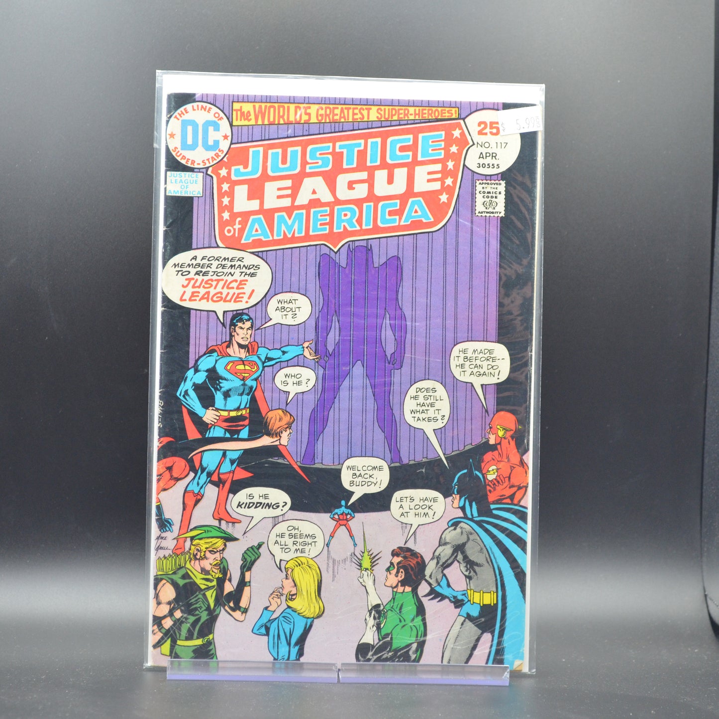 JUSTICE LEAGUE OF AMERICA #117