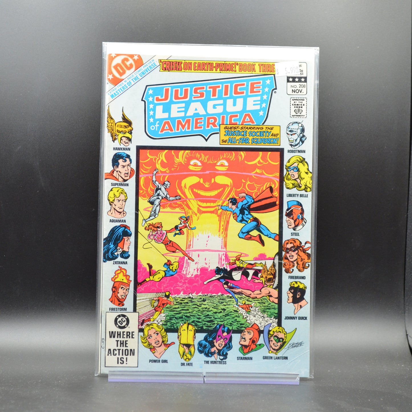 JUSTICE LEAGUE OF AMERICA #208