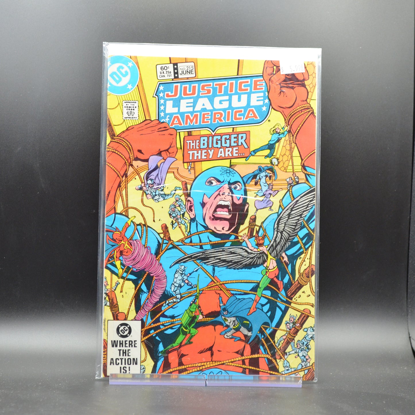 JUSTICE LEAGUE OF AMERICA #215