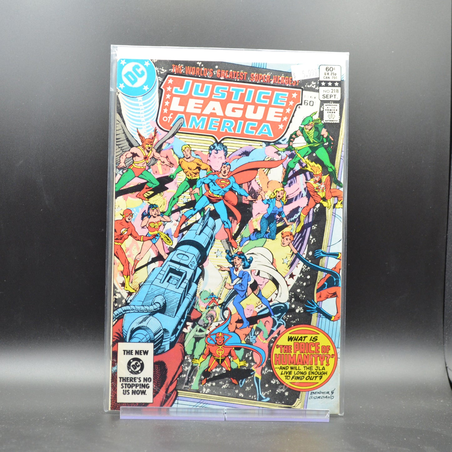 JUSTICE LEAGUE OF AMERICA #218