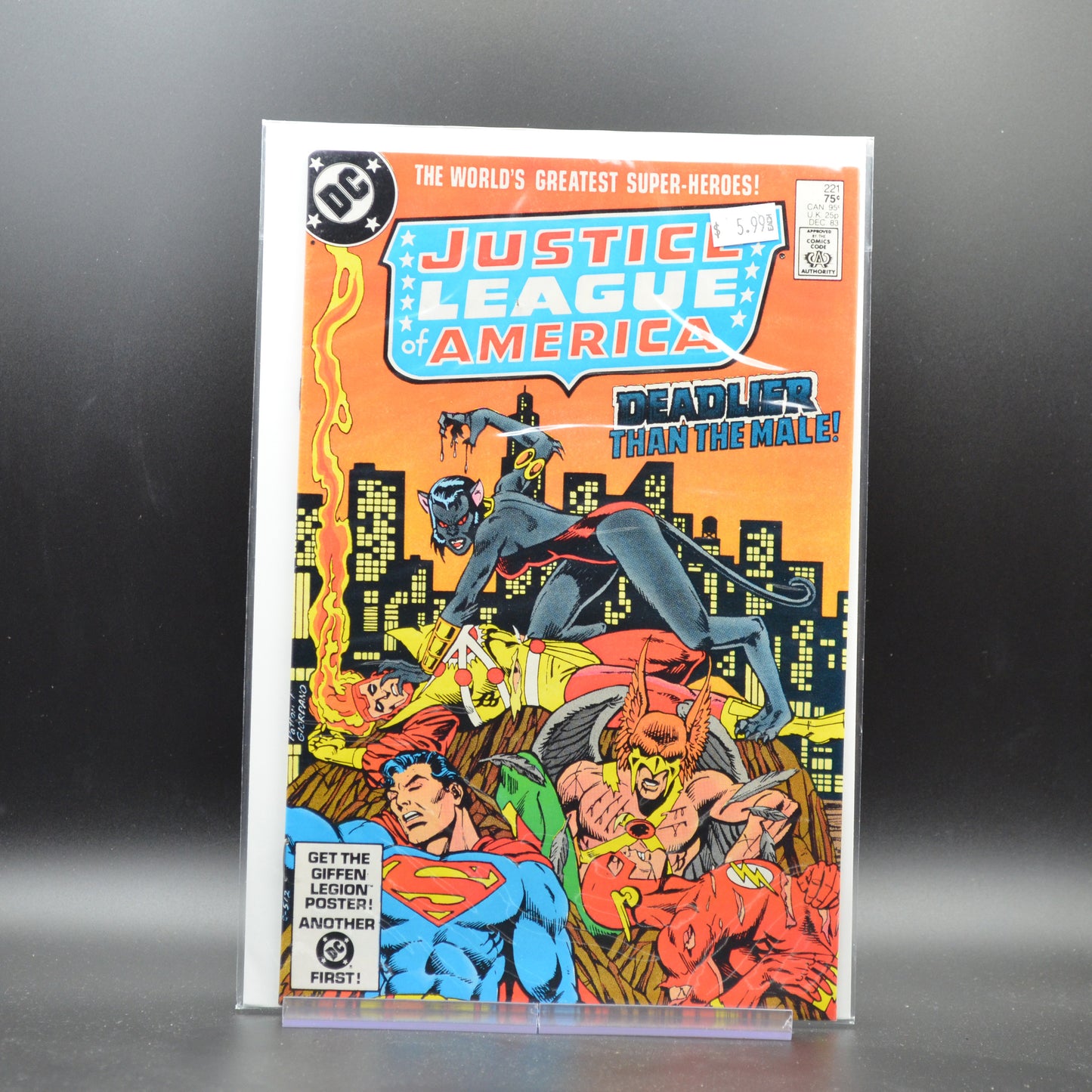 JUSTICE LEAGUE OF AMERICA #221