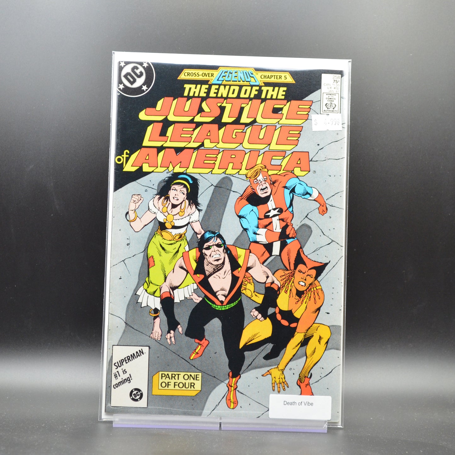 JUSTICE LEAGUE OF AMERICA #258