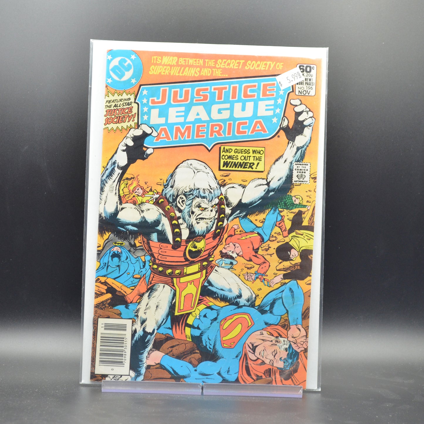 JUSTICE LEAGUE OF AMERICA #196