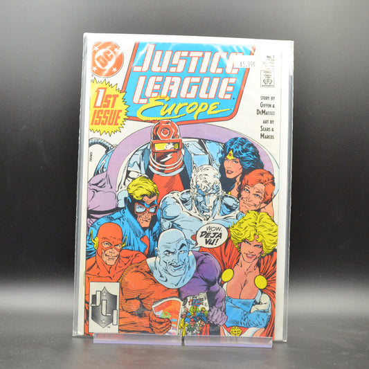 JUSTICE LEAGUE EUROPE #1