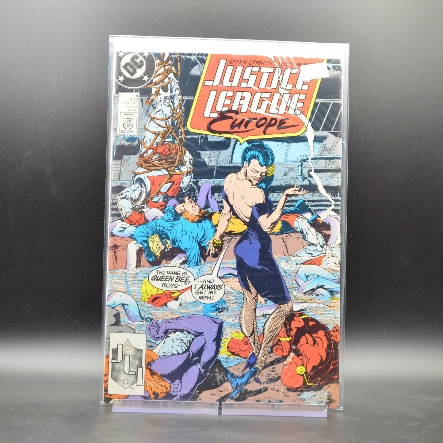 JUSTICE LEAGUE EUROPE #4