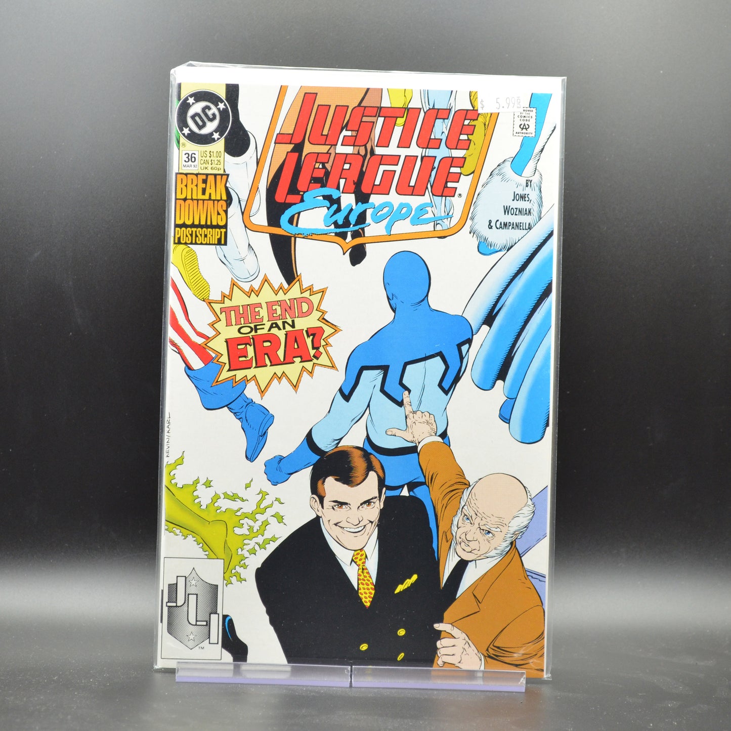 JUSTICE LEAGUE EUROPE #36