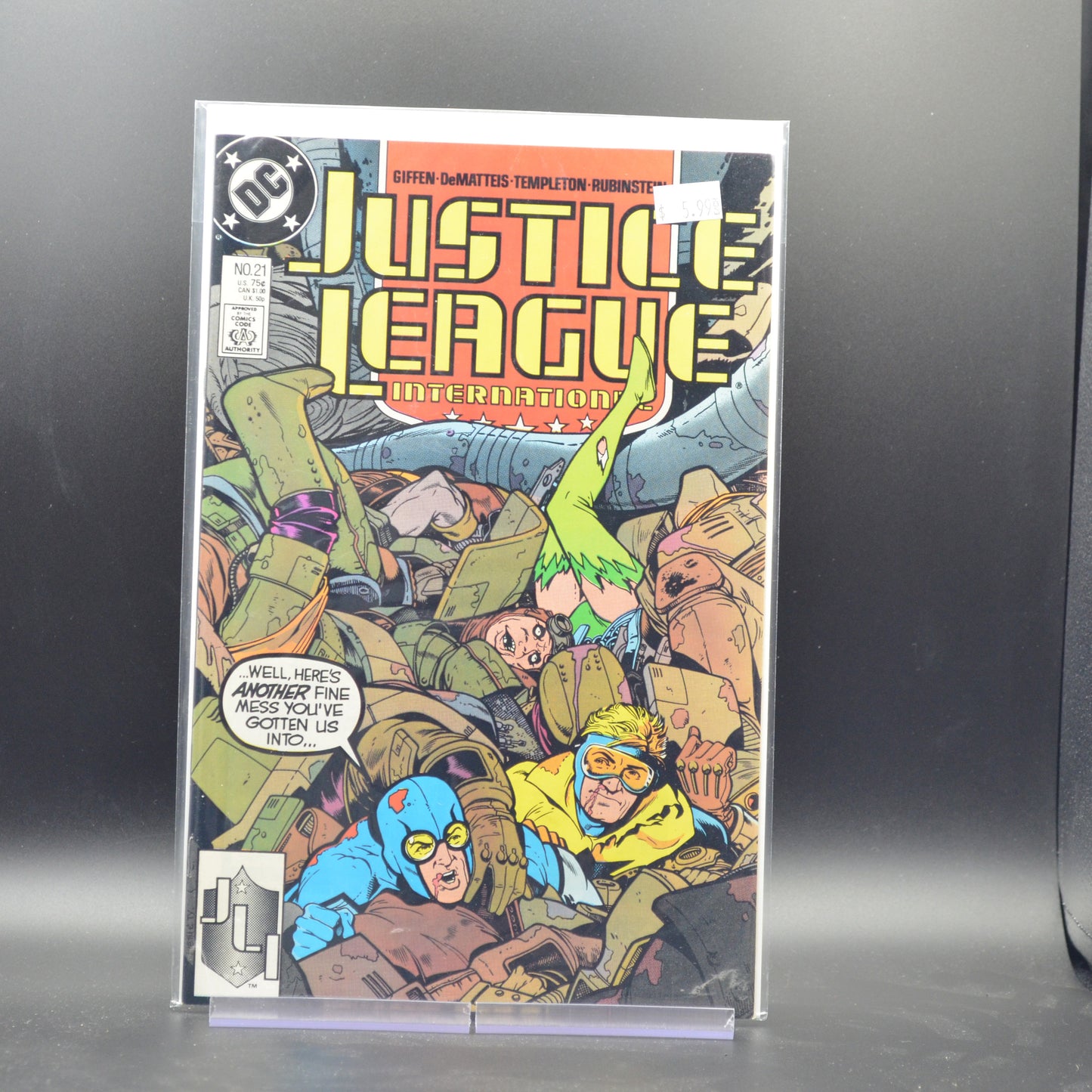 JUSTICE LEAGUE INTERNATIONAL #21