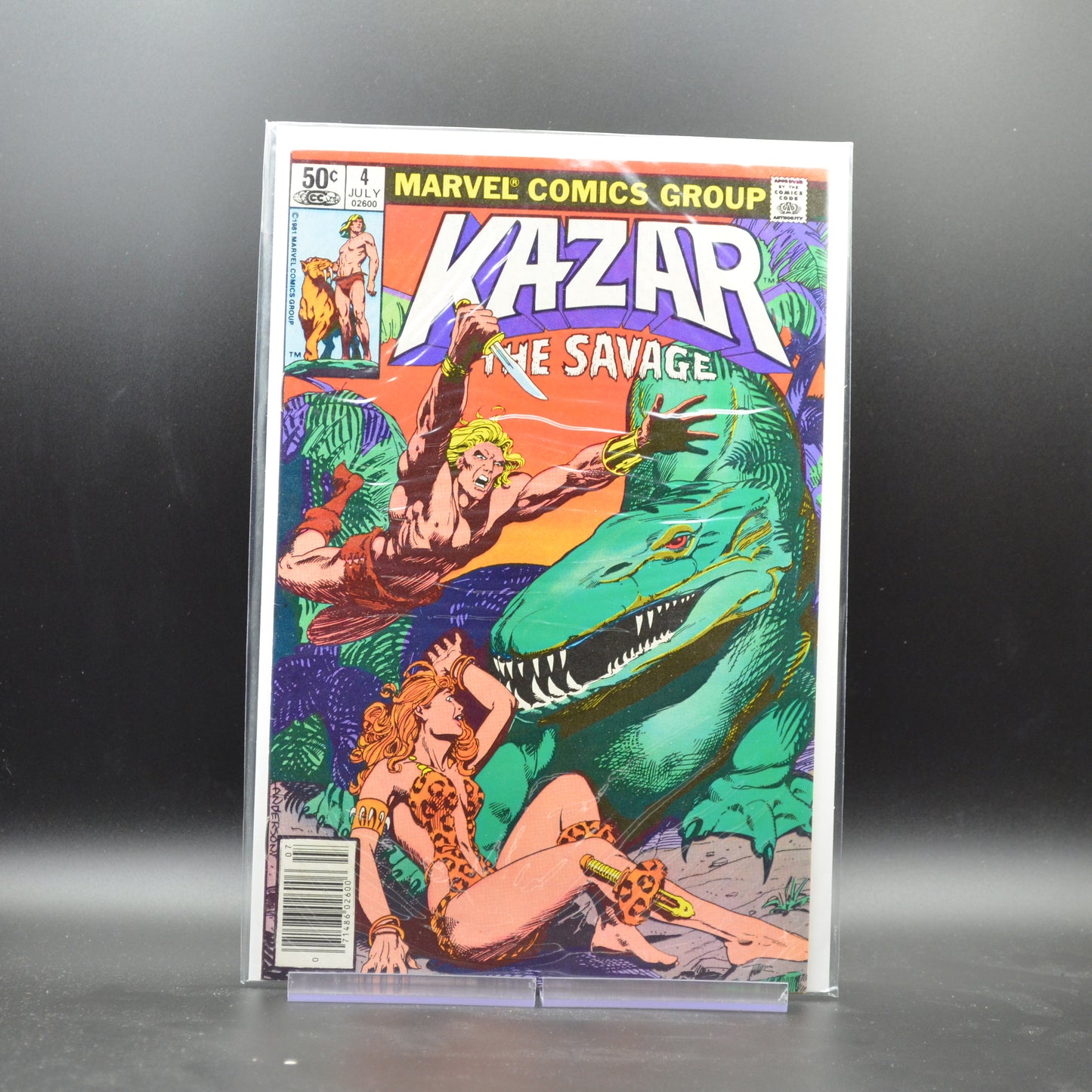 KA-ZAR THE SAVAGE #4