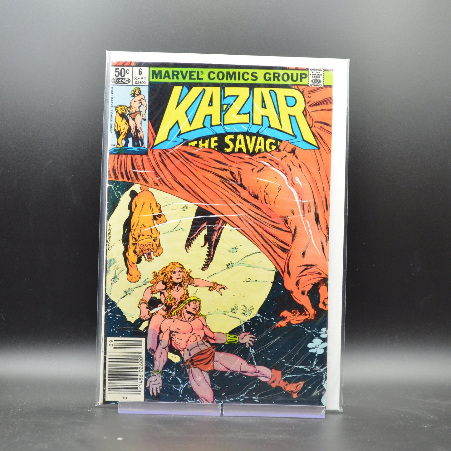 KA-ZAR THE SAVAGE #6