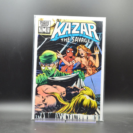 KA-ZAR THE SAVAGE #21