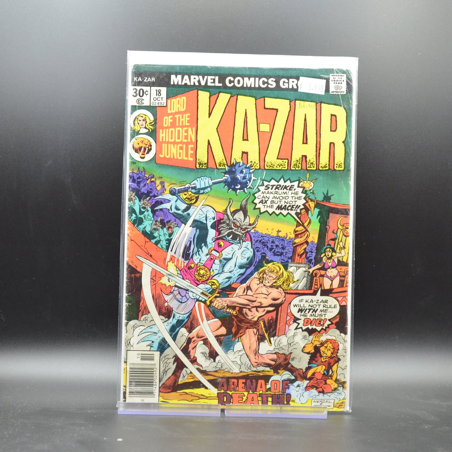 KA-ZAR #18