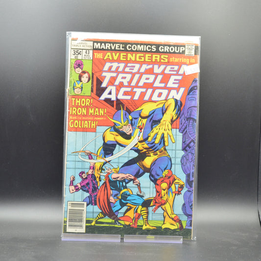 MARVEL TRIPLE ACTION #43