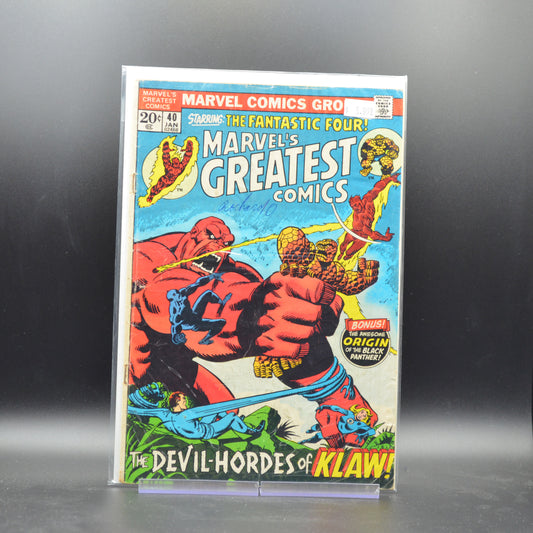 MARVEL'S GREATEST COMICS #40