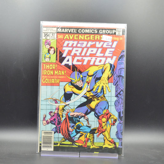 MARVEL TRIPLE ACTION #43
