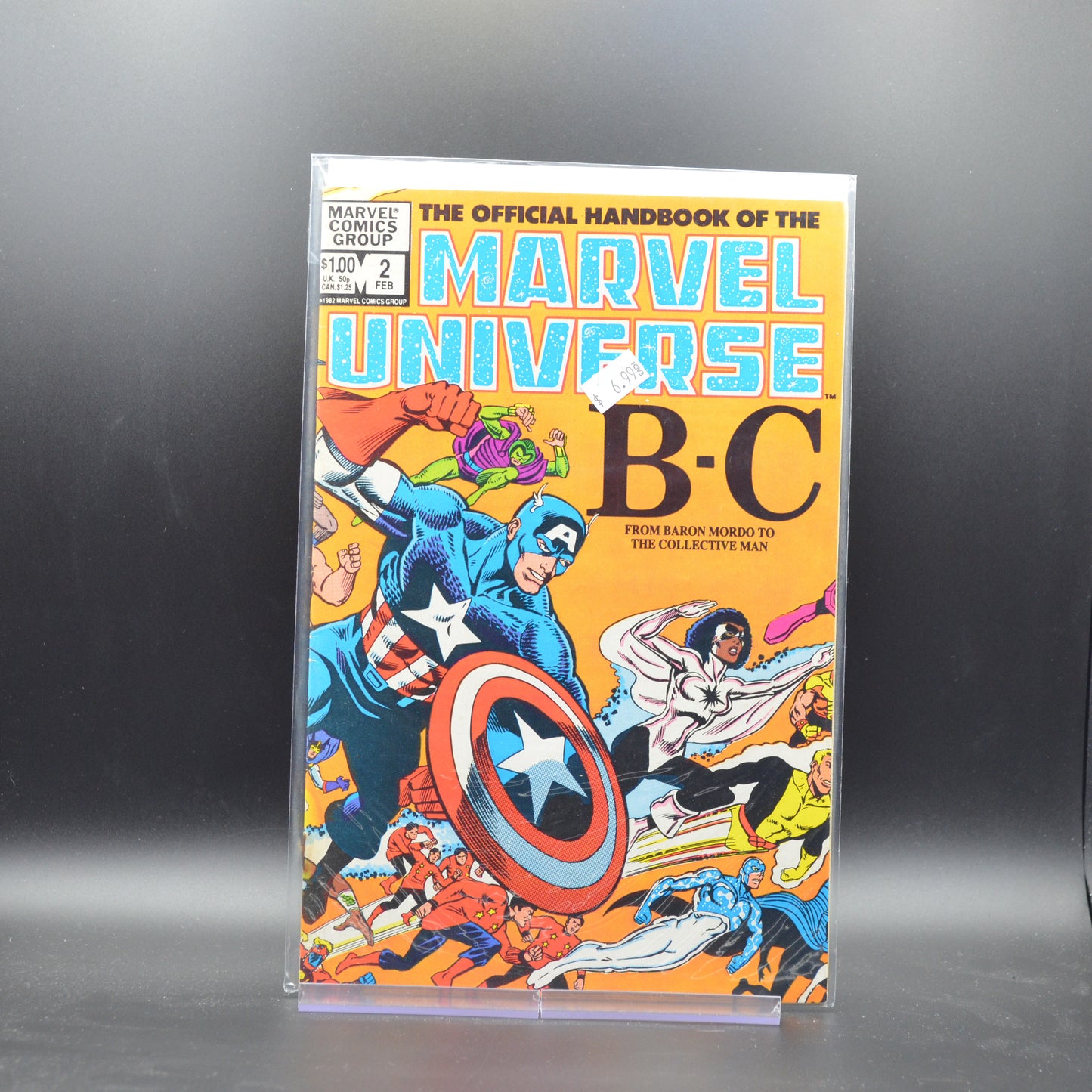 OFFICIAL HANDBOOK OF THE MARVEL UNIVERSE #2