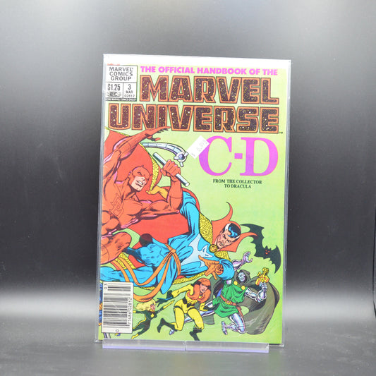 OFFICIAL HANDBOOK OF THE MARVEL UNIVERSE #3