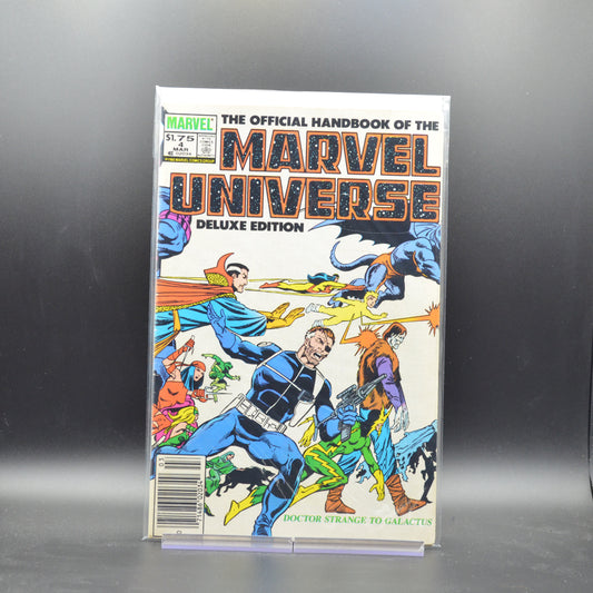 OFFICIAL HANDBOOK OF THE MARVEL UNIVERSE: DELUXE EDITION #4