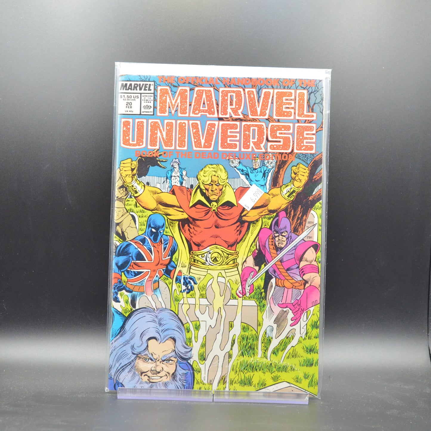 OFFICIAL HANDBOOK OF THE MARVEL UNIVERSE: DELUXE EDITION #20