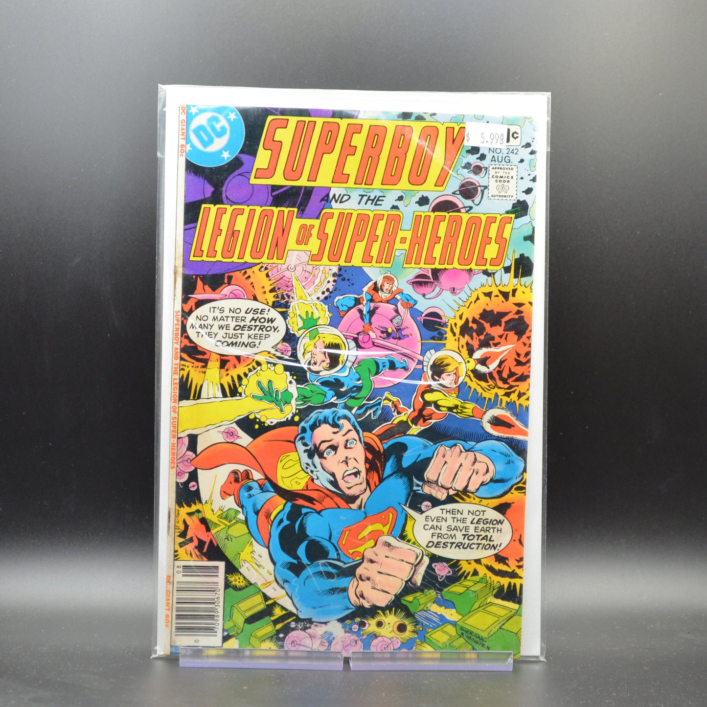 SUPERBOY AND THE LEGION OF SUPER-HEROES #242