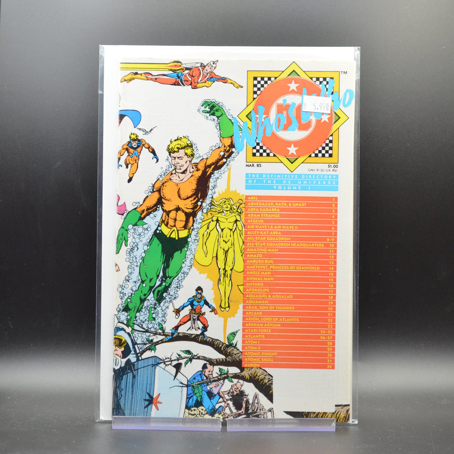 WHO'S WHO: DEFINITIVE DIRECTORY OF THE DC UNIVERSE #1