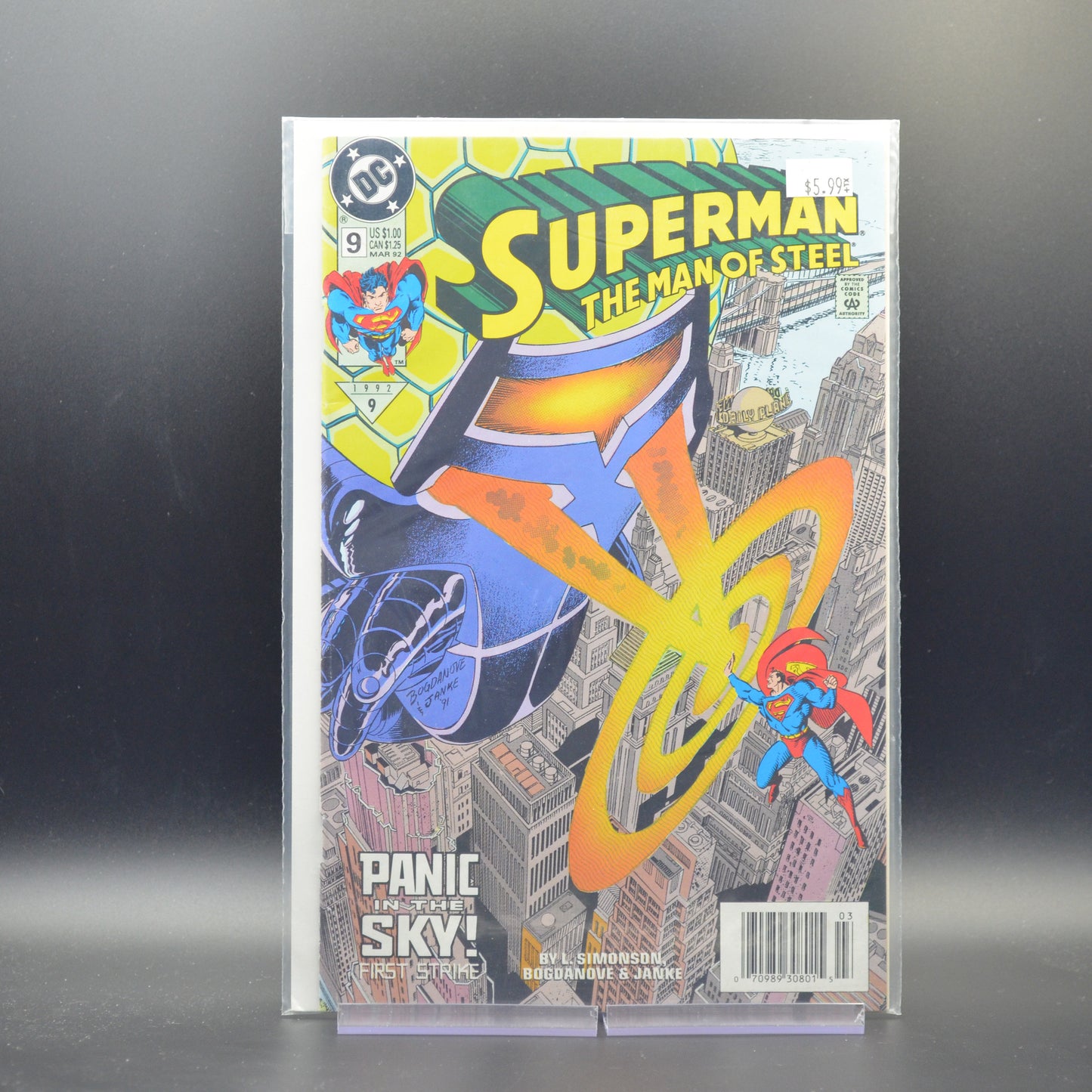 SUPERMAN: THE MAN OF STEEL #9