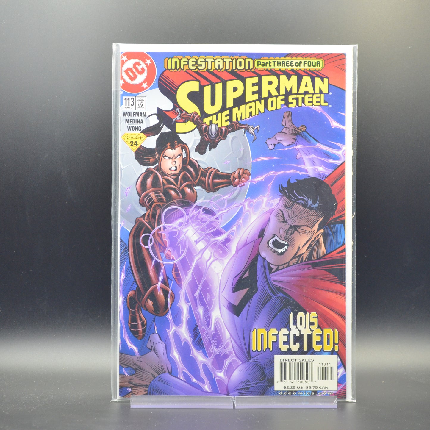 SUPERMAN: THE MAN OF STEEL #113