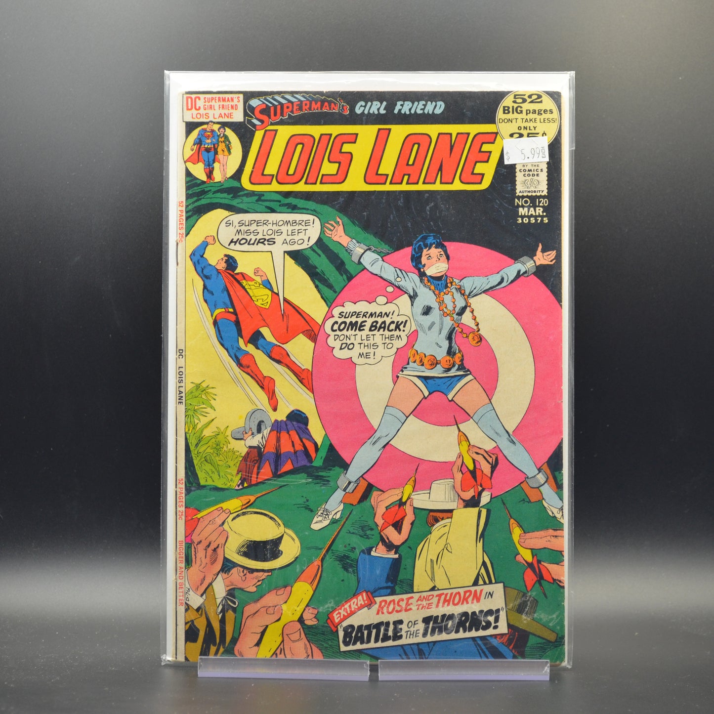 SUPERMAN'S GIRLFRIEND LOIS LANE #120