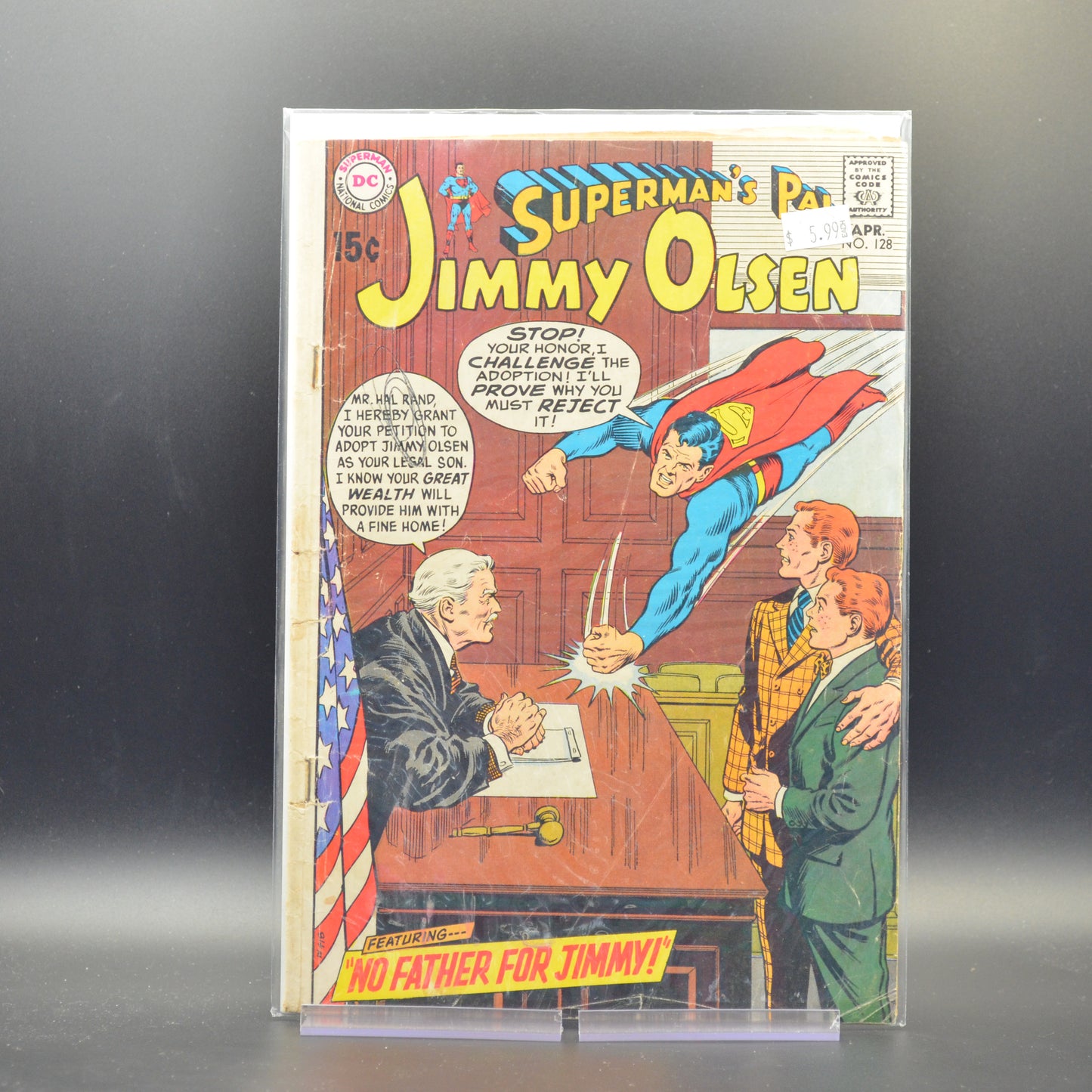 SUPERMAN'S PAL, JIMMY OLSEN #128