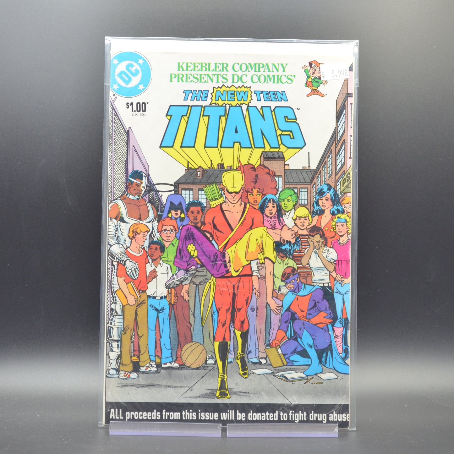 NEW TEEN TITANS DRUG AWARENESS GIVEAWAY #1