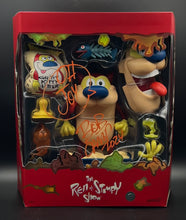 Load image into Gallery viewer, REN &amp; STIMPY ULTIMATES W1 STIMPY AF SIGNED BY BOB CAMP ICON CERTIFIED
