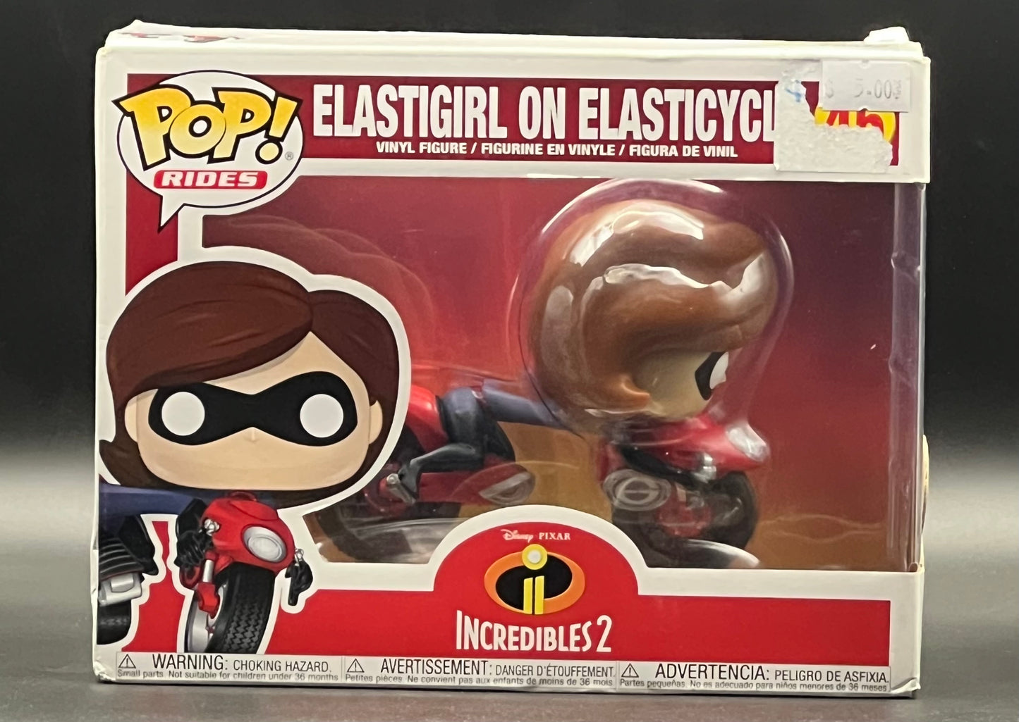 Funko POP! Rides: Incredibles 2 - Elastigirl on Elasticycle #45