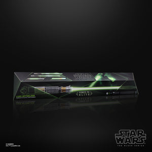 SW BLACK FORCE FX ELITE LUKE SKYWALKER LIGHTSABER