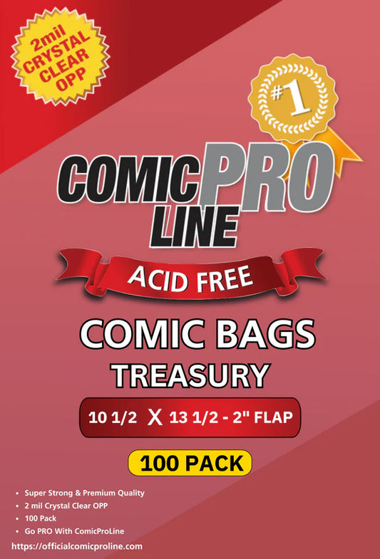 Treasury – with 2″ flap