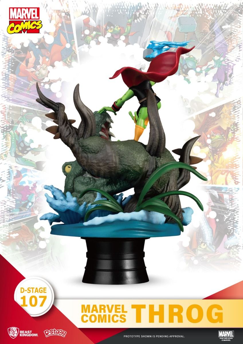 Beast - Kingdom - Marvel Comics - D-Stage - Throg Special Edition 6" Statue