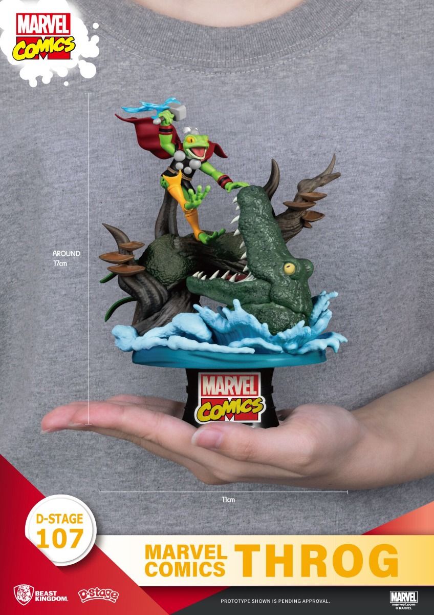 Beast - Kingdom - Marvel Comics - D-Stage - Throg Special Edition 6" Statue