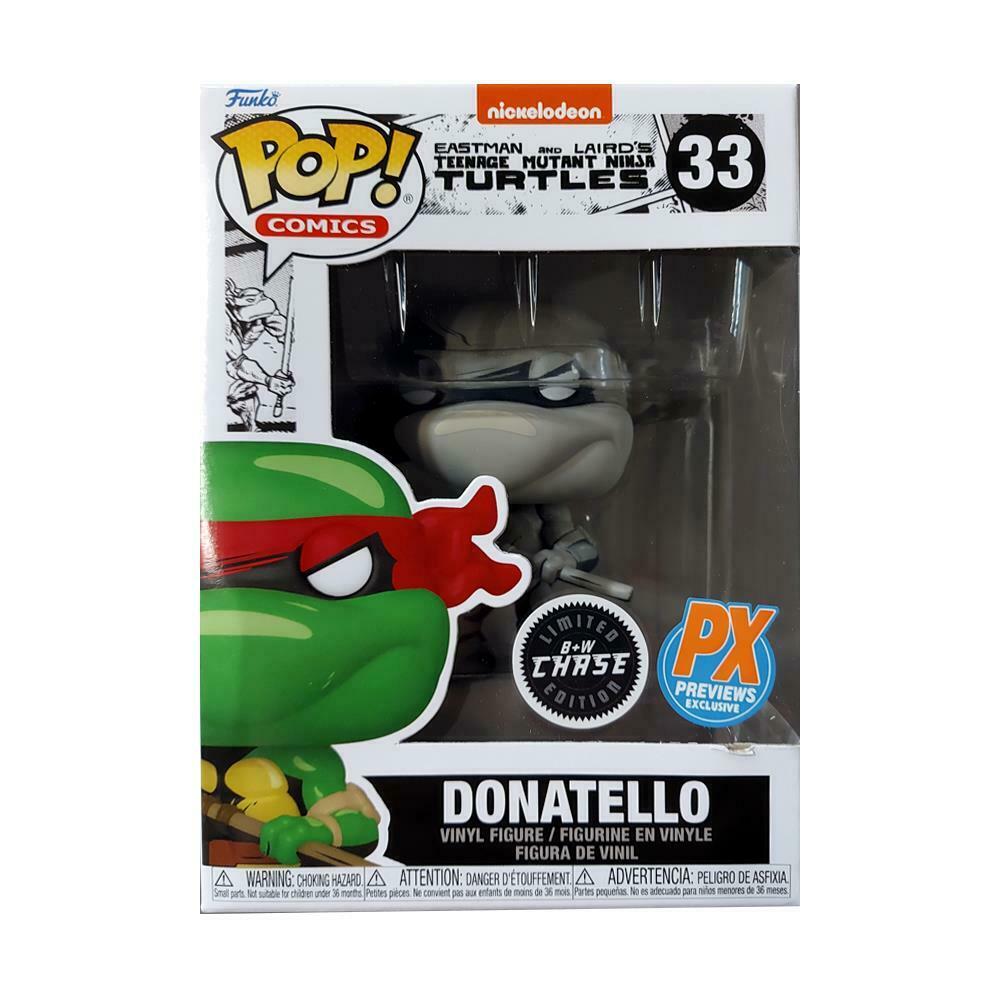 Funko Pop! Comics: Teenage Mutant Ninja Turtles - Donatello #33 - Chase