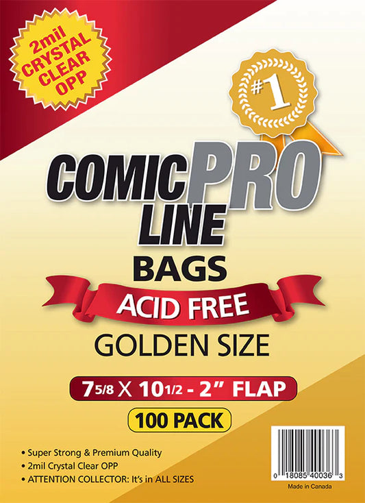 Golden Age - with 2" flap