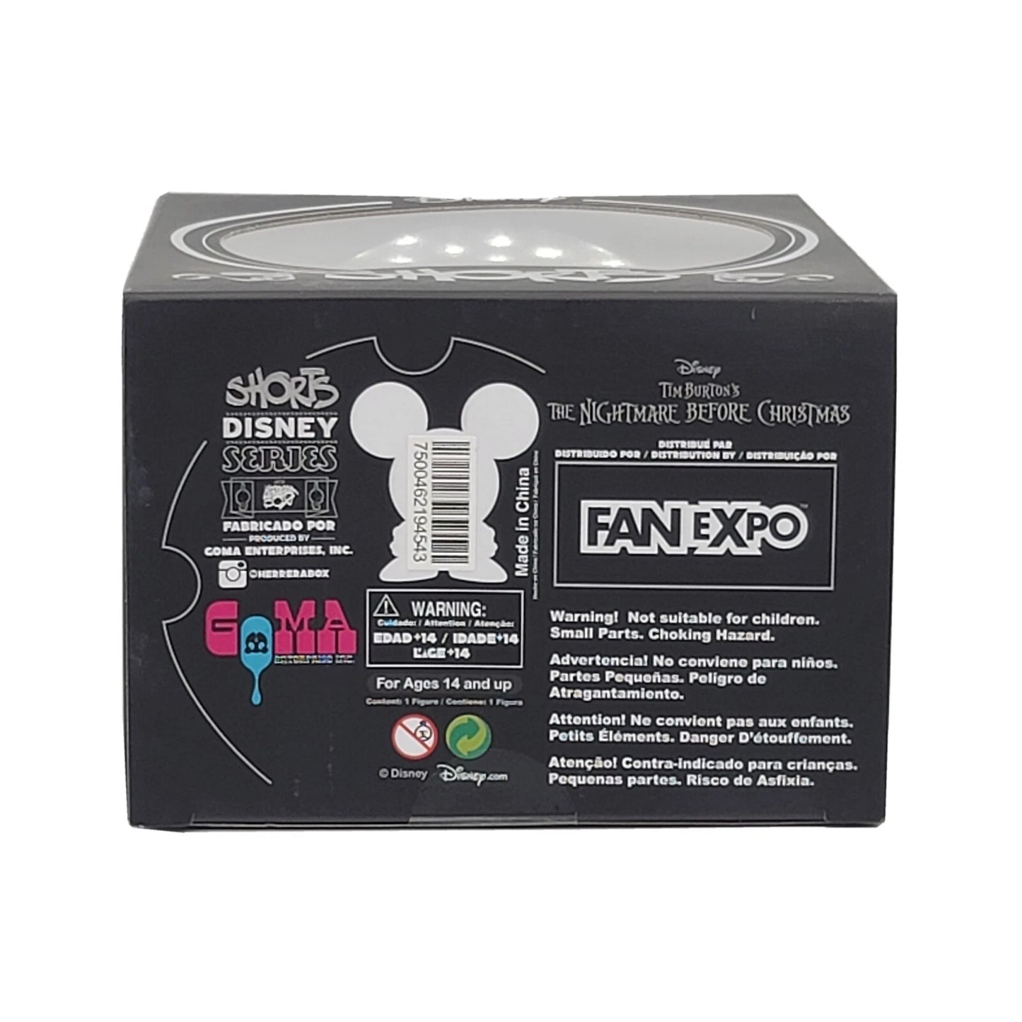 Disney Shorts Jack Skellington Nightmare Before Christmas Vinyl Figure