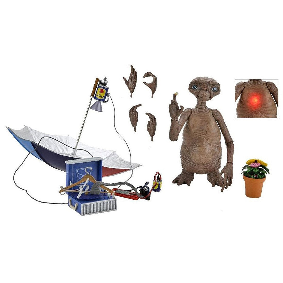 E.T. 40th Anniversary - Deluxe Ultimate E.T. with LED Chest