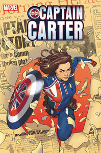 CAPTAIN CARTER #1 FOLDED PROMO POSTER - 2 Geeks Comics