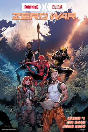 FORTNITE X MARVEL: ZERO WAR FOLDED PROMO POSTER - 2 Geeks Comics