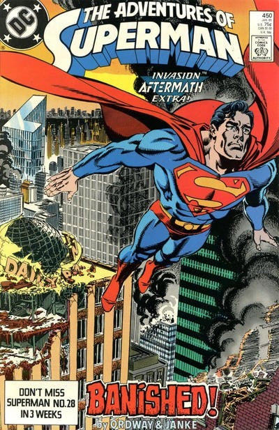 ADVENTURES OF SUPERMAN #450 - 2 Geeks Comics