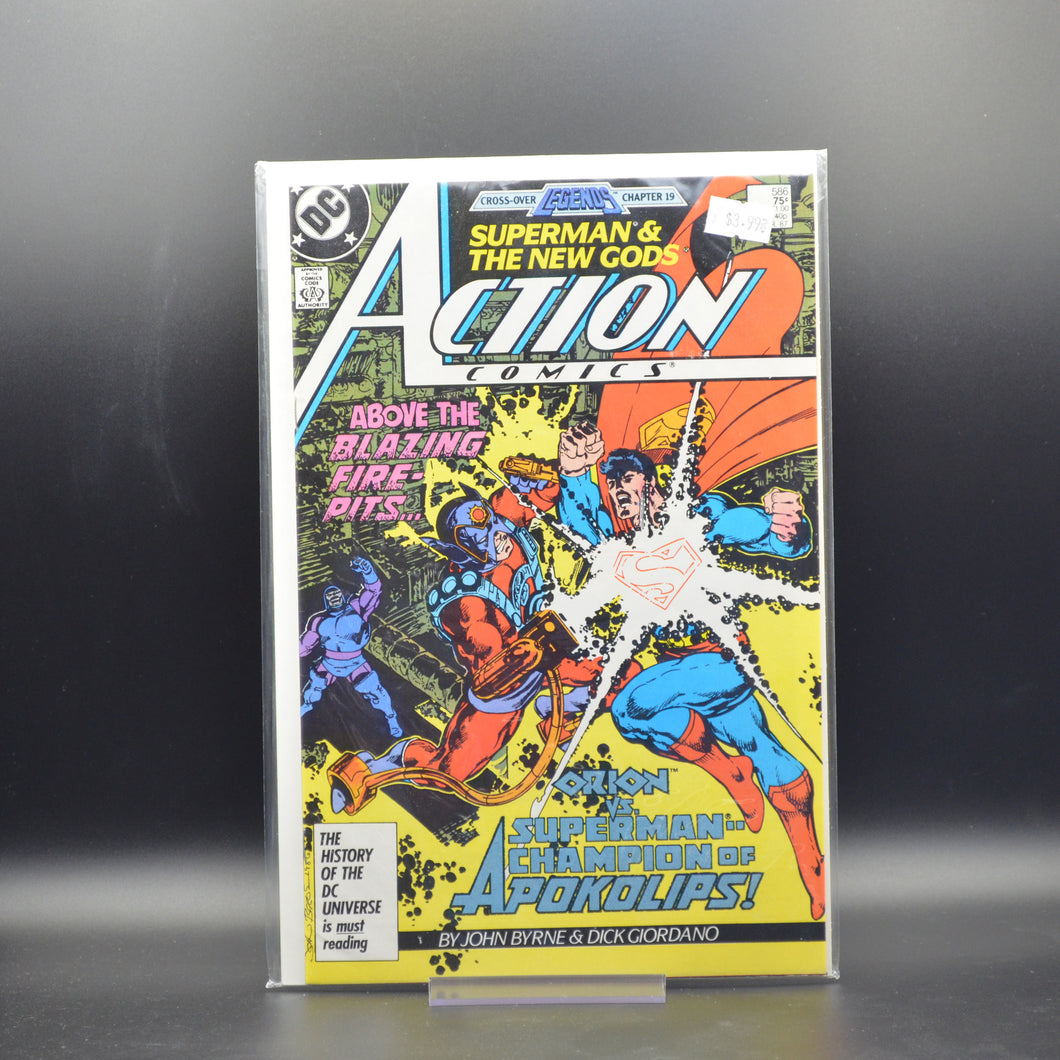 ACTION COMICS #586 - 2 Geeks Comics