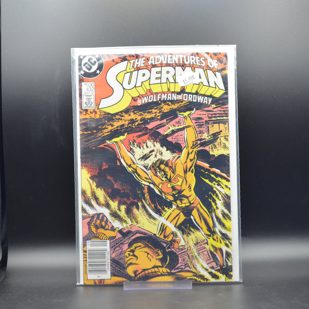 ADVENTURES OF SUPERMAN #432 - 2 Geeks Comics